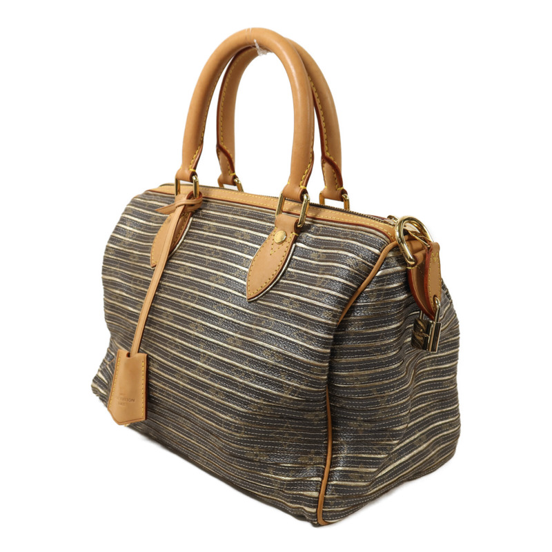 LOUIS VUITTON Monogram Eden Speedy Bandouliere 30金扣手挽肩背兩用袋-2