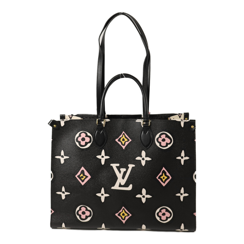 LOUIS VUITTON Monogram Giant Wild at Heart Capsule OnTheGo GM金扣手挽肩背兩用袋-1