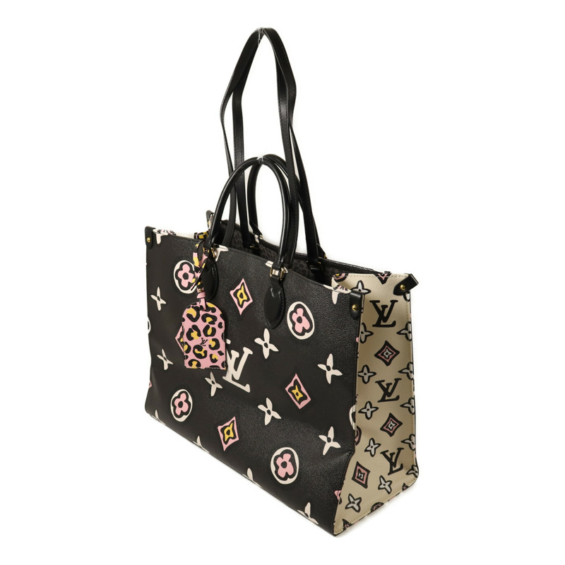 LOUIS VUITTON Monogram Giant Wild at Heart Capsule OnTheGo GM金扣手挽肩背兩用袋-2