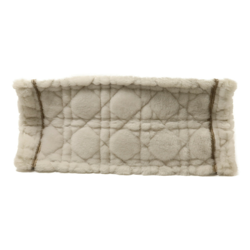 Dior 羊毛/帆布Book Tote Medium手挽袋-3