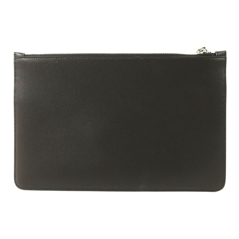 Salvatore Ferragamo 牛皮皮革Pouch銀扣小袋-1