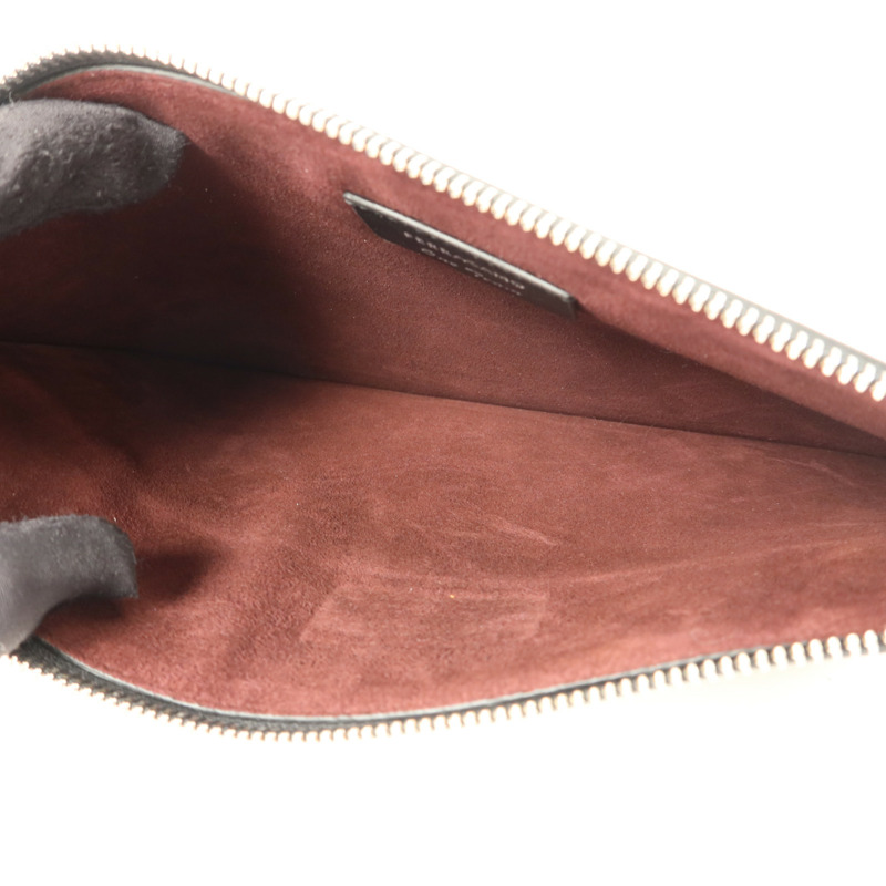 Salvatore Ferragamo 牛皮皮革Pouch銀扣小袋-4