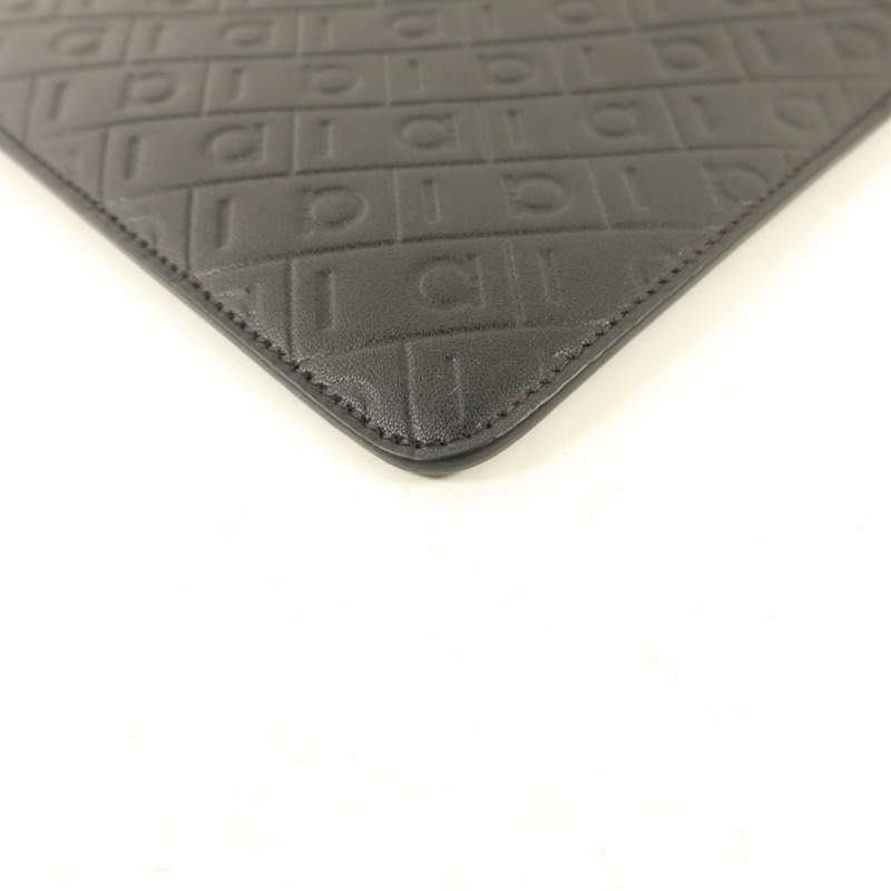 Salvatore Ferragamo 牛皮皮革Pouch銀扣小袋-10