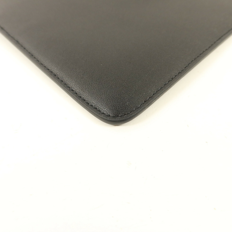 Salvatore Ferragamo 牛皮皮革Pouch銀扣小袋-13