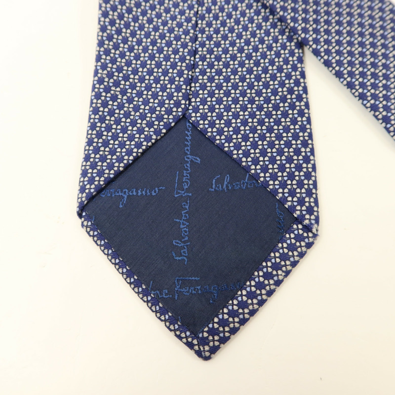 Salvatore Ferragamo 絲質Necktie領帶-4