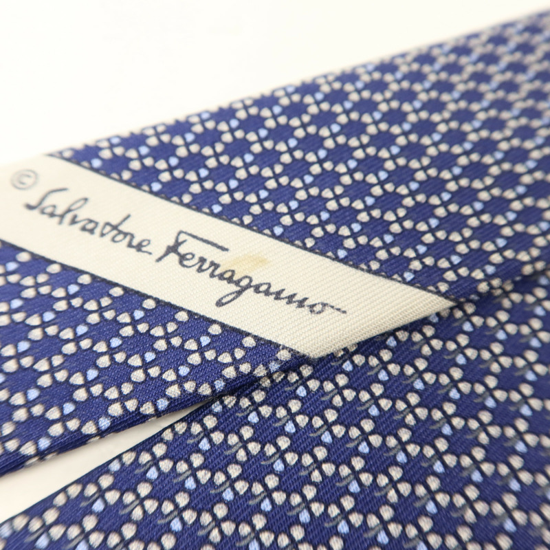 Salvatore Ferragamo 絲質Necktie領帶-9