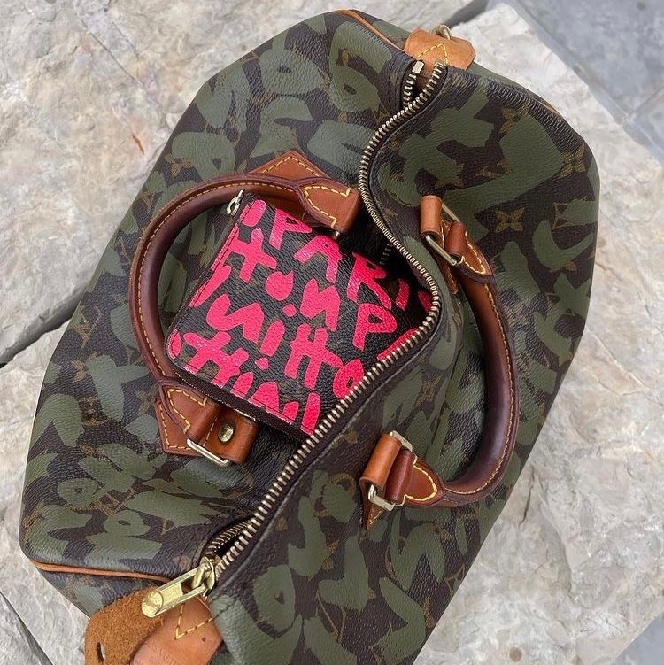 Louis Vuitton Graffiti Speedy Limited Edition 🪖-4