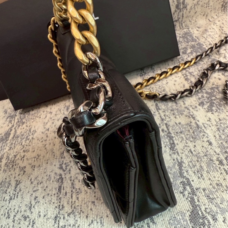 Chanel 香奈兒 19woc 超美黑金-16