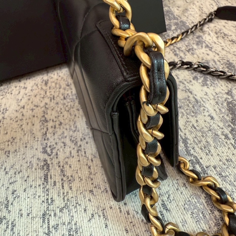 Chanel 香奈兒 19woc 超美黑金-17