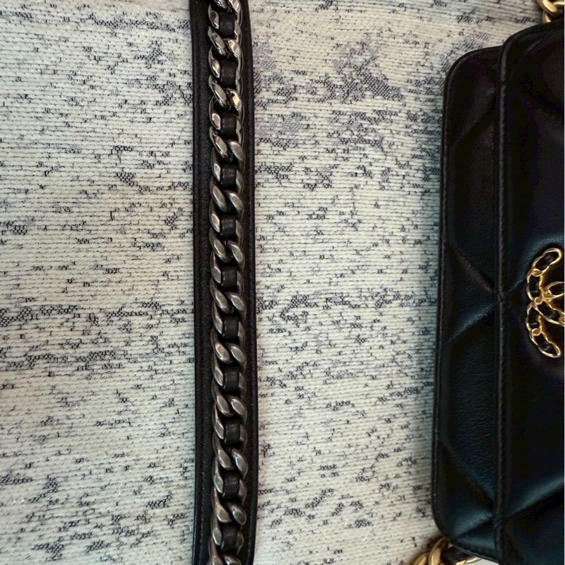 Chanel 香奈兒 19woc 超美黑金-21