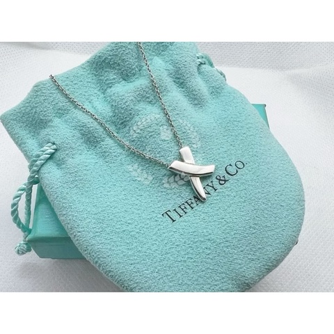 ~~趴趴小舖~~極新正品Tiffany &Co Paloma's Graffiti 系列X項鍊2604011641
