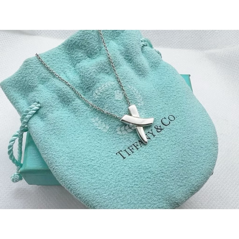 ~~趴趴小舖~~極新正品Tiffany &Co Paloma's Graffiti 系列X項鍊2604011641-0