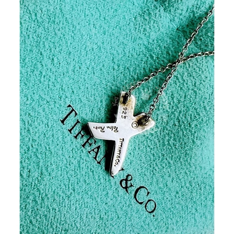 ~~趴趴小舖~~極新正品Tiffany &Co Paloma's Graffiti 系列X項鍊2604011641-2