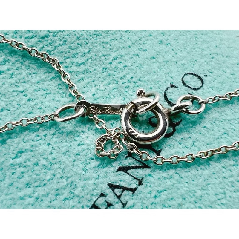 ~~趴趴小舖~~極新正品Tiffany &Co Paloma's Graffiti 系列X項鍊2604011641-5