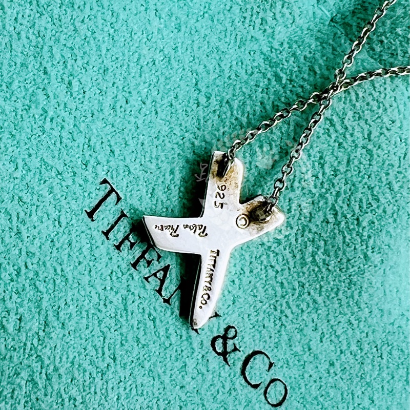 ~~趴趴小舖~~極新正品Tiffany &Co Paloma's Graffiti 系列X項鍊2604011641-7