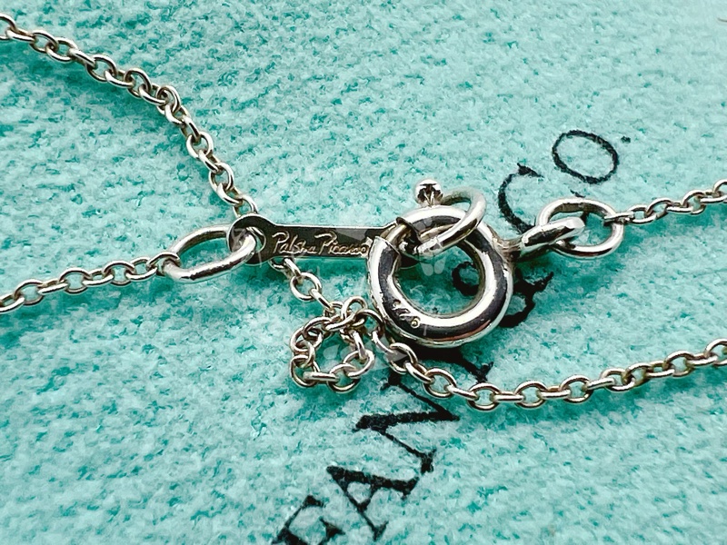 ~~趴趴小舖~~極新正品Tiffany &Co Paloma's Graffiti 系列X項鍊2604011641-10