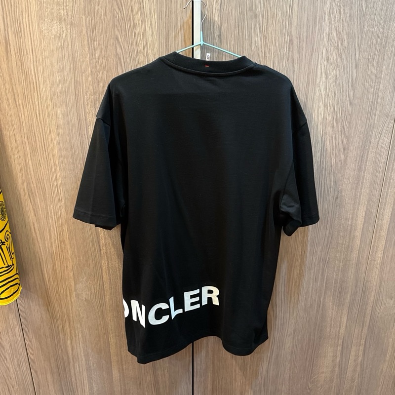 Moncler 黑色大logo 男生短袖XL-1