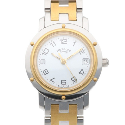 愛馬仕 Clipper 系列腕錶，不鏽鋼 CL4.220 石英女錶