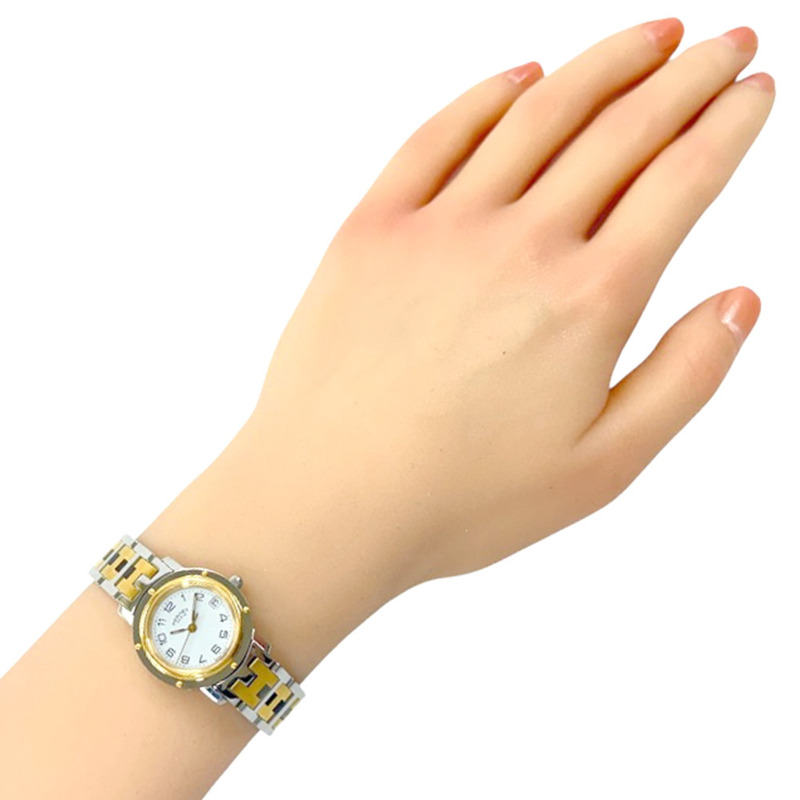 愛馬仕 Clipper 系列腕錶，不鏽鋼 CL4.220 石英女錶-1