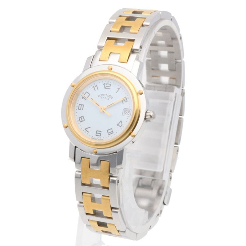 愛馬仕 Clipper 系列腕錶，不鏽鋼 CL4.220 石英女錶-2