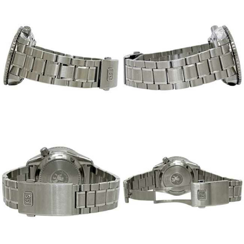 Grand Seiko Sport GMT 手錶，黑色、白色、銀色，Spring Drive，SBGE277 9R66-0BK0，自動機械，不鏽鋼。-2