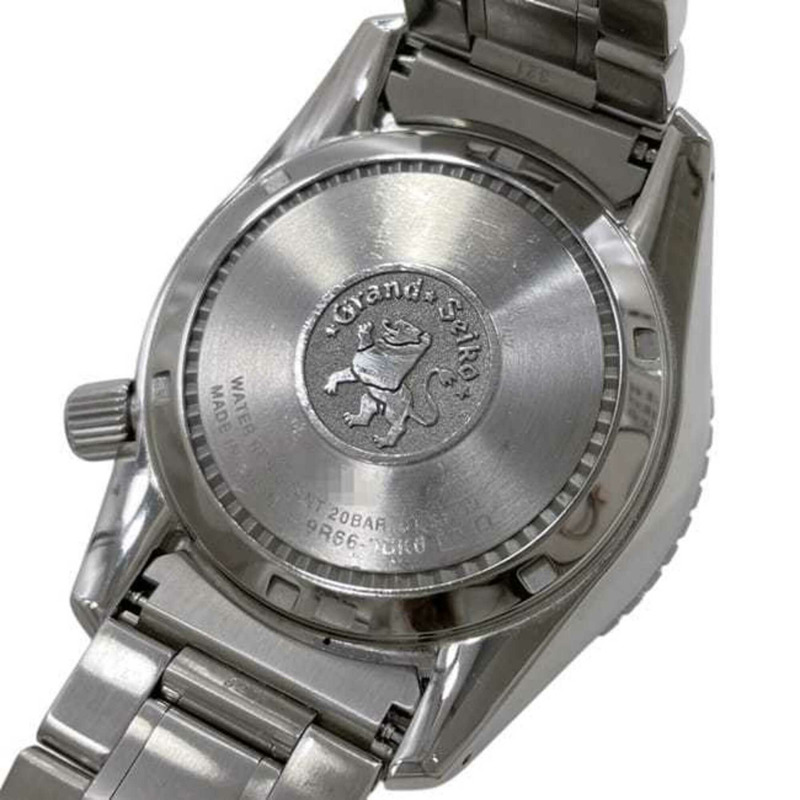 Grand Seiko Sport GMT 手錶，黑色、白色、銀色，Spring Drive，SBGE277 9R66-0BK0，自動機械，不鏽鋼。-4