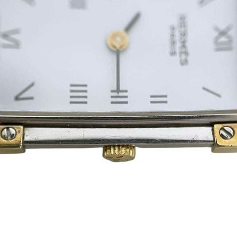 愛馬仕腕錶，Croisière系列，白色、銀色、金色，CR1.240電池供電，不銹鋼，石英機芯。-9