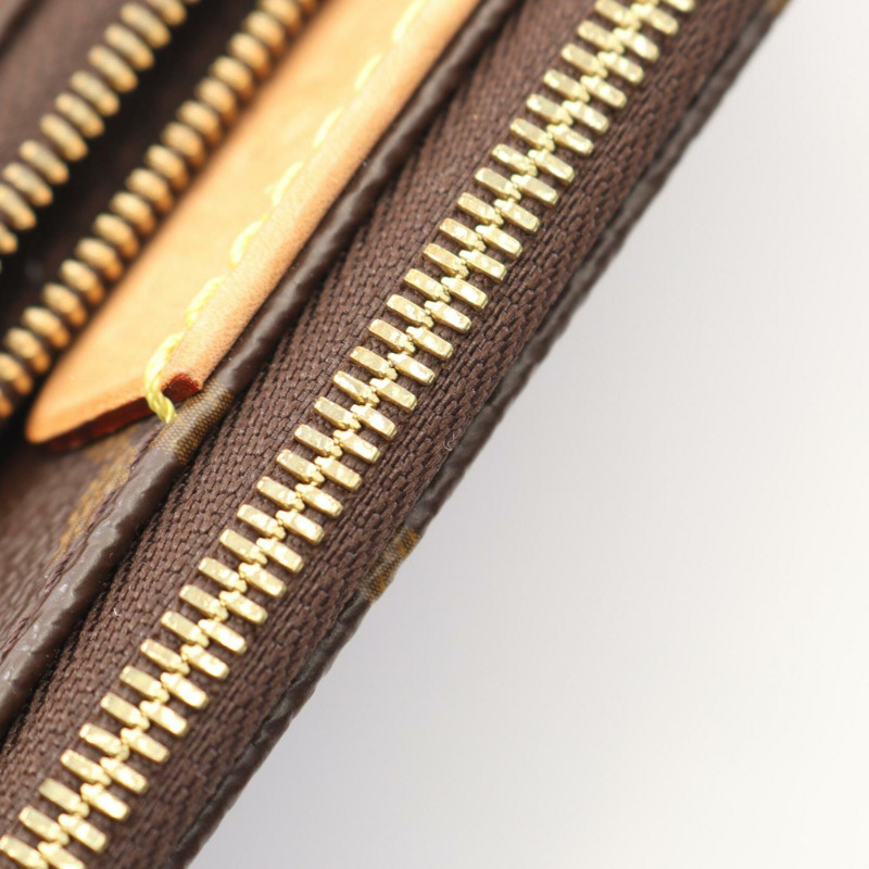 路易威登 Multi Pochette Accessoires 單肩包/手提包，塗層帆布和皮革，Monogram 圖案，女士，棕色/卡其色，M44813-6