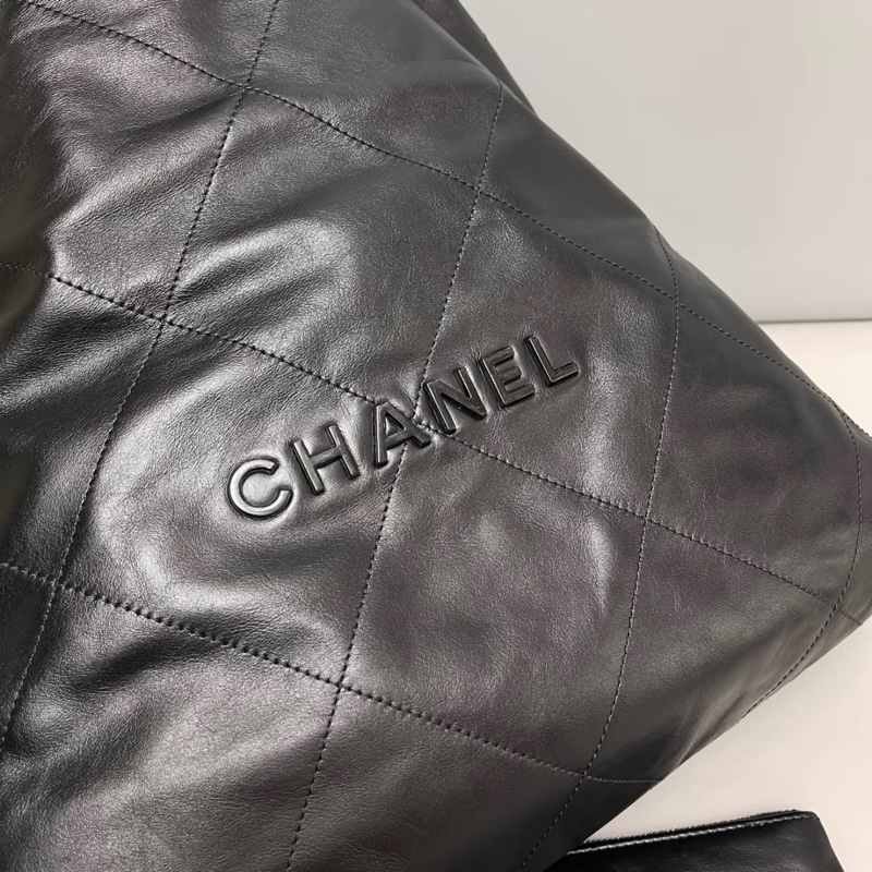 超難買🔥 Chanel 22bag SoBlack垃圾袋小號 #全配🈶購證 #閒置帶膜✨-14