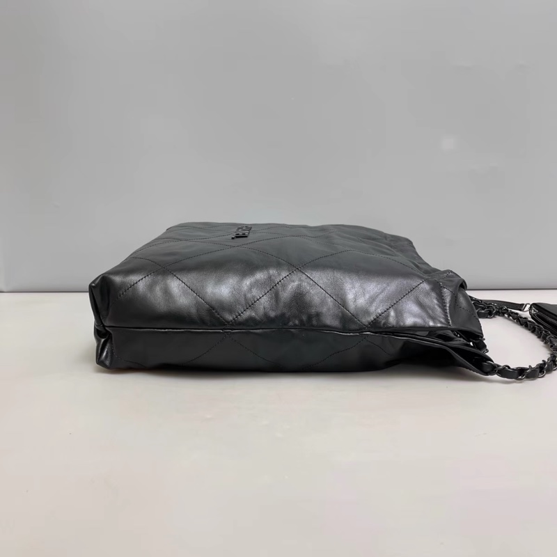 超難買🔥 Chanel 22bag SoBlack垃圾袋小號 #全配🈶購證 #閒置帶膜✨-16