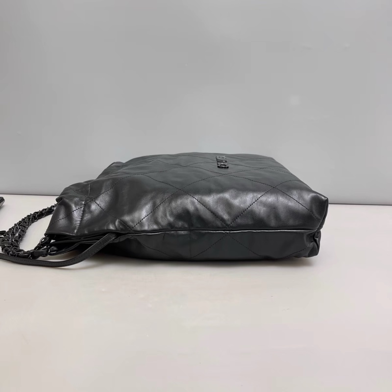 超難買🔥 Chanel 22bag SoBlack垃圾袋小號 #全配🈶購證 #閒置帶膜✨-17