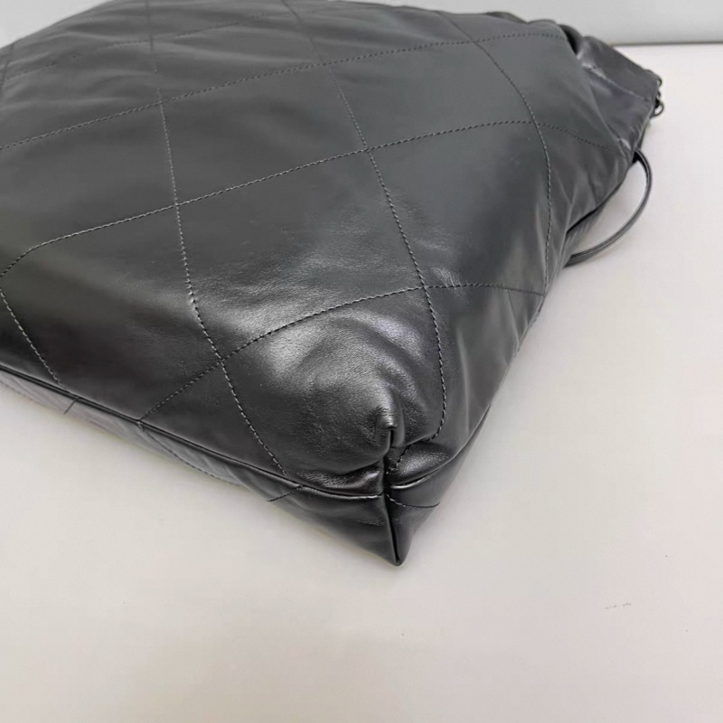 超難買🔥 Chanel 22bag SoBlack垃圾袋小號 #全配🈶購證 #閒置帶膜✨-24