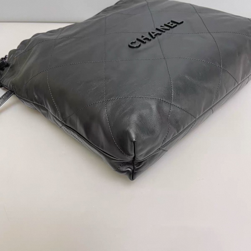 超難買🔥 Chanel 22bag SoBlack垃圾袋小號 #全配🈶購證 #閒置帶膜✨-25