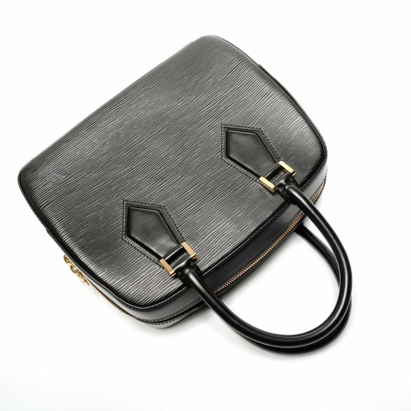 路易威登 LOUIS VUITTON 1996 Epi Sablon 手提包 黑色-7