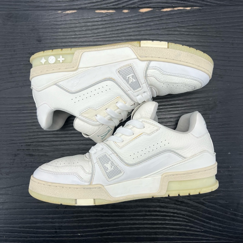 Louis Vuitton路易威登trainer 白水泥  38 碼-5