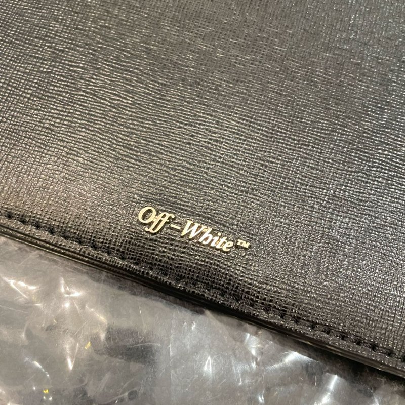 💎Han's house精品服飾💎off-White 經典 工業帶 尼龍 手拿包 兩用包-3