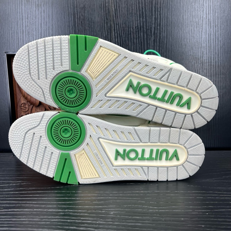 Louis Vuitton路易威登 trainer 白綠魔術貼 42.5碼-8