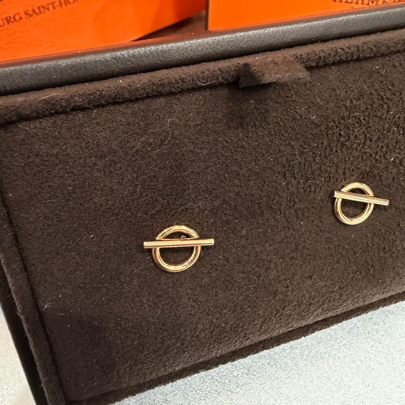愛馬仕 Hermes echappe 小Q耳環-2