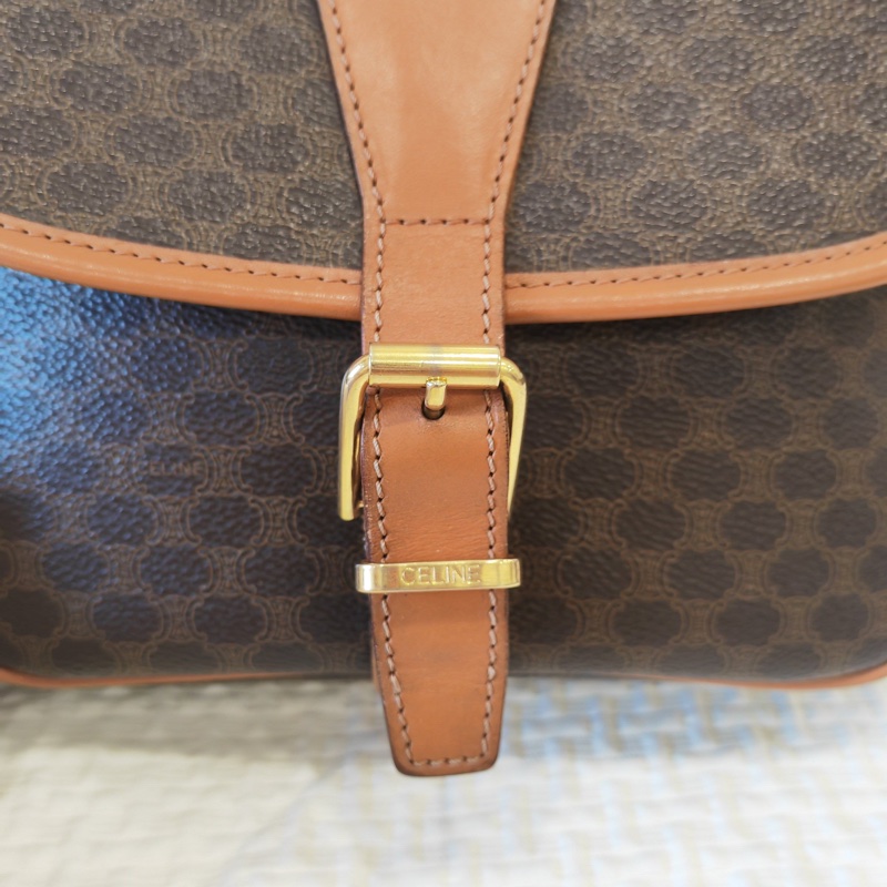 賽琳/Celine 中古郵差包 編碼款 底長22cm 無附件-5