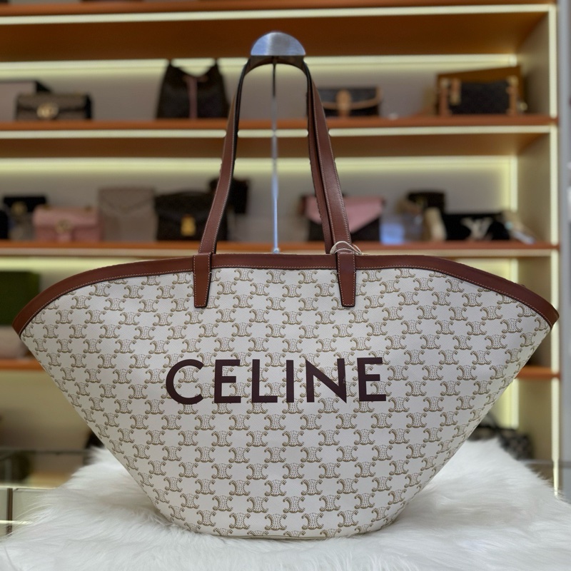 賽琳/Celine   大號扇形托特包  🈚附件 成色新-0