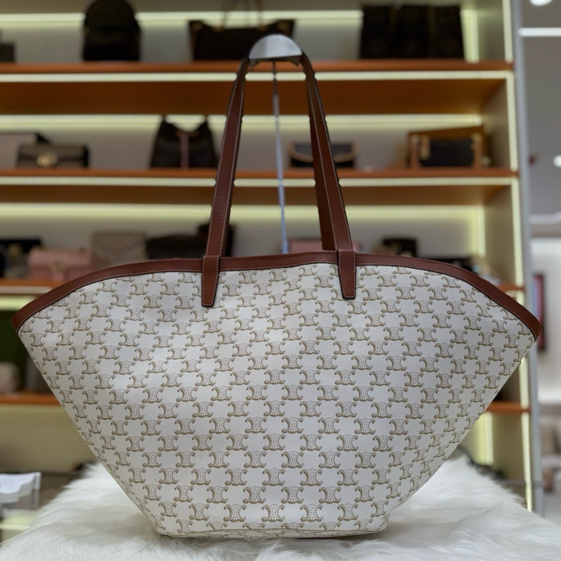 賽琳/Celine   大號扇形托特包  🈚附件 成色新-4