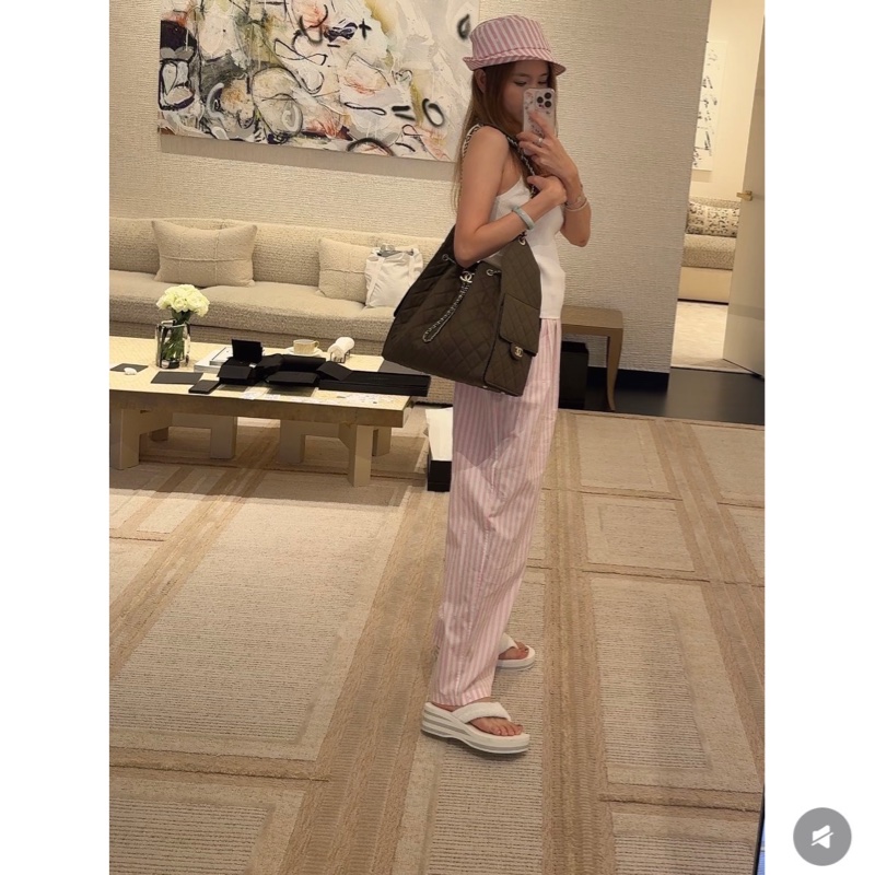 Chanel香奈儿 新款 帆布25bag-4