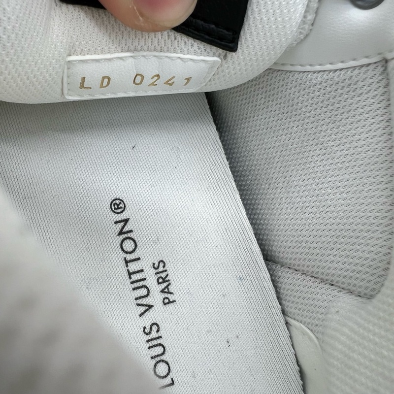 閑置新未使用Louis Vuitton路易威登 白灰 高帮 37 碼-7