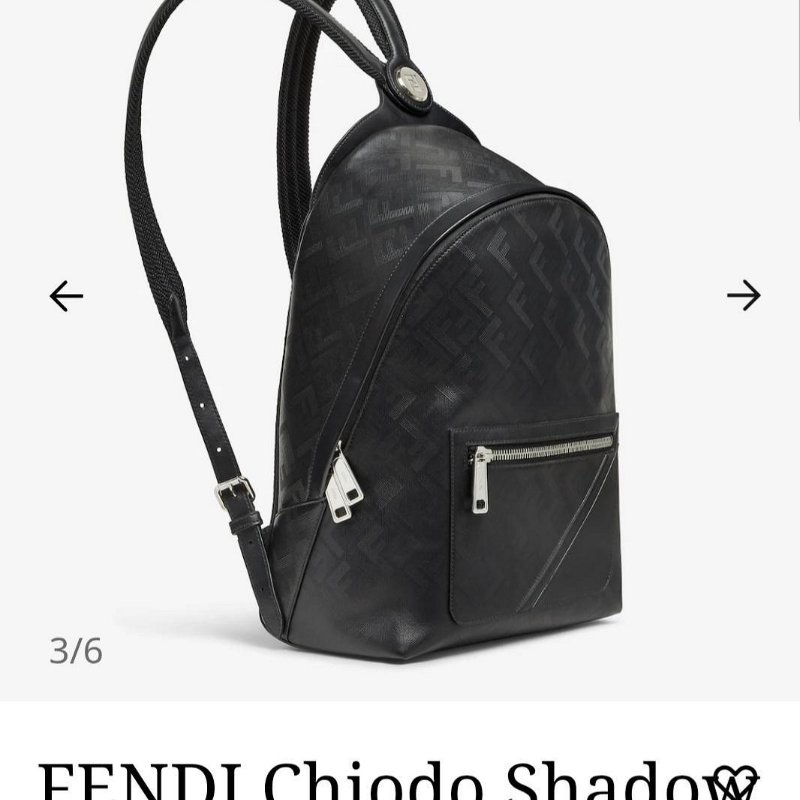 💎Han's house精品服飾💎FENDI 芬迪 後背包 意大利製 7VZ076 現貨 原價 93400-3