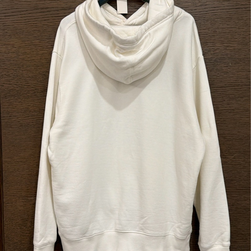 DIOR花卉刺繡白色連帽踢-1