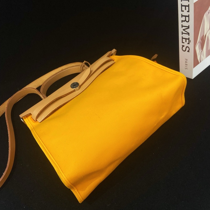 Hermes 愛馬仕 herbag 31 太陽黃拼愛馬仕橙-4