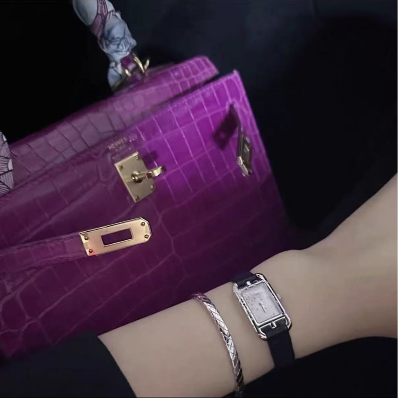 Hermes爱马仕 Nantucket满天星钻石表-3