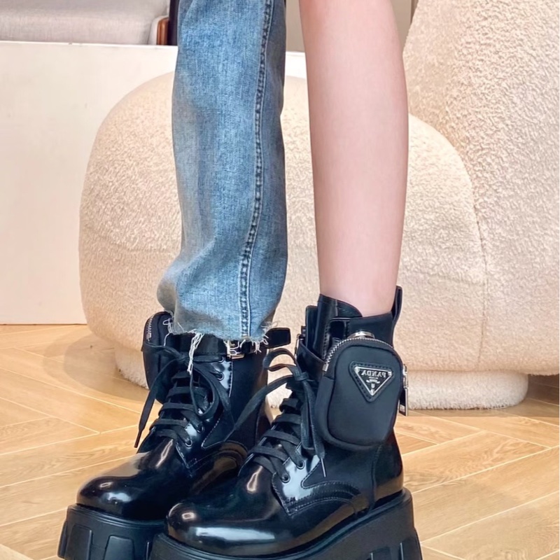 Prada 超火厚底 女款靴子-4