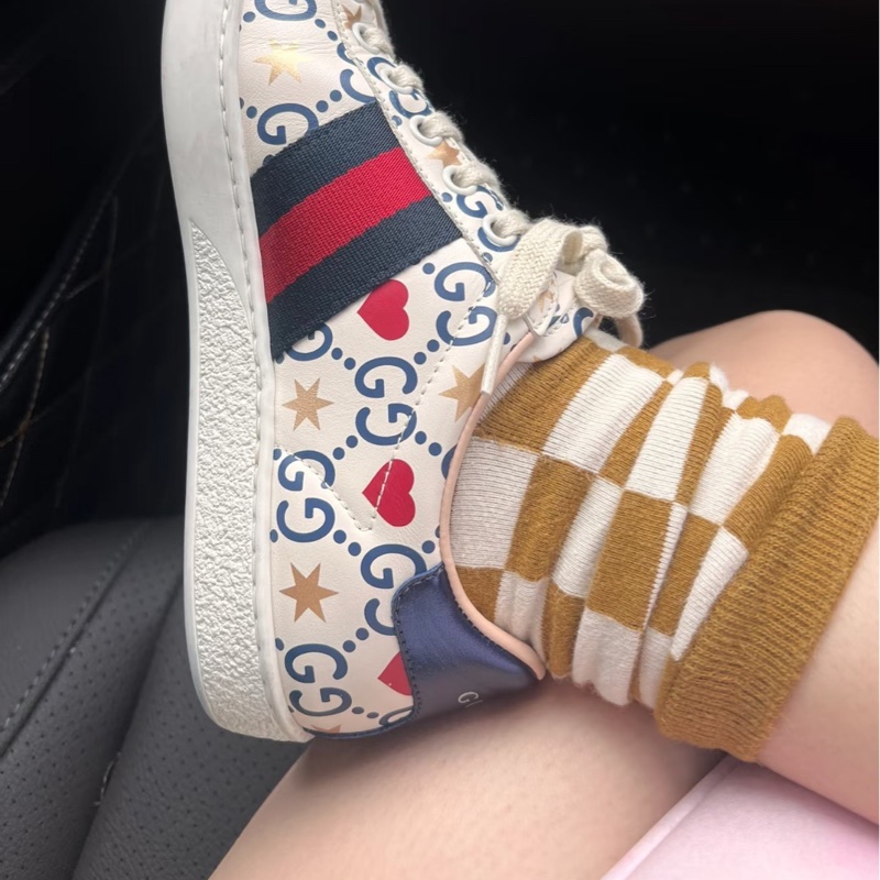 Gucci爱心平底鞋-3