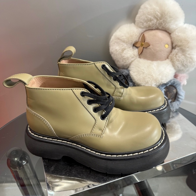 BV 葆蝶家 Bounce 厚底马丁靴-0